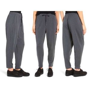 198.00 NWT Eileen Fisher XL Ash Slouchy Ankle Pant Cozy Tencel Stretch Jersey